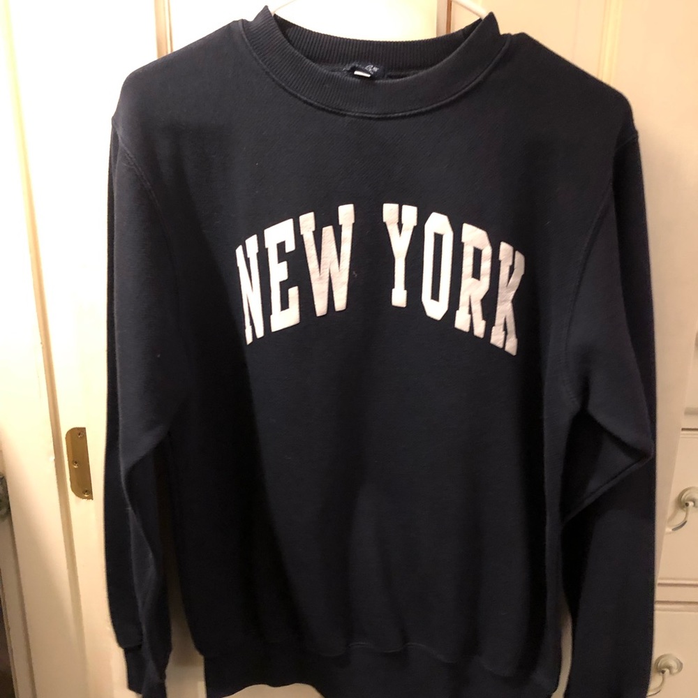 “New York” sweatshirt from Brandy Melville